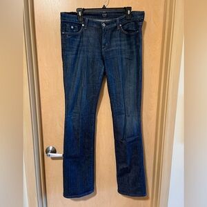 Citizens Of Humanity - Dark Blue Boot Cut Jeans